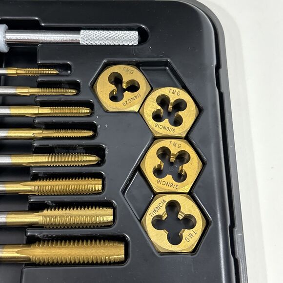 MIBRO 301360 Tap Die and Drill SAE Set, 25 Pieces Missing 1 - Picture 4 of 8